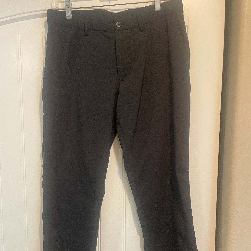 J.Lindeberg Elof Golf Pants Size 32x32 Black Modern Fit Performance Wear